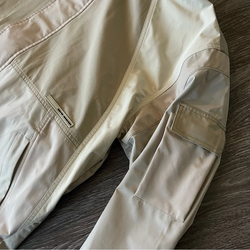 NWT Scotch & Soda Lightweight Colorblock Jacket ‘Cream’- LARGE - Picture 8 of 13